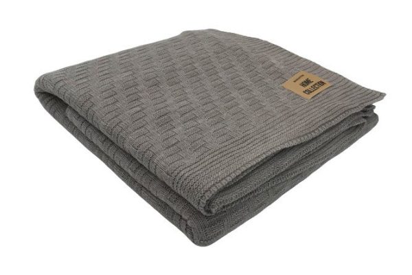 Плед вязаный MARHATTER MX8265 Трикотаж, 150х200 см