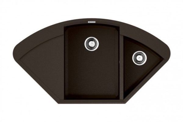 Мойка врезная с крылом OMOIKIRI Sakaime 105C-DC 4993208, тёмный шоколад 105х57.5х21 см