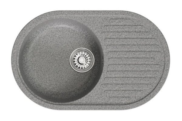 Мойка врезная с крылом MIXLINE ML-GM16 551927 73х46х20 см