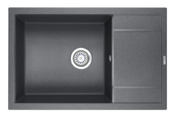 Мойка врезная с крылом GRANULA 7805 78х50х20 см