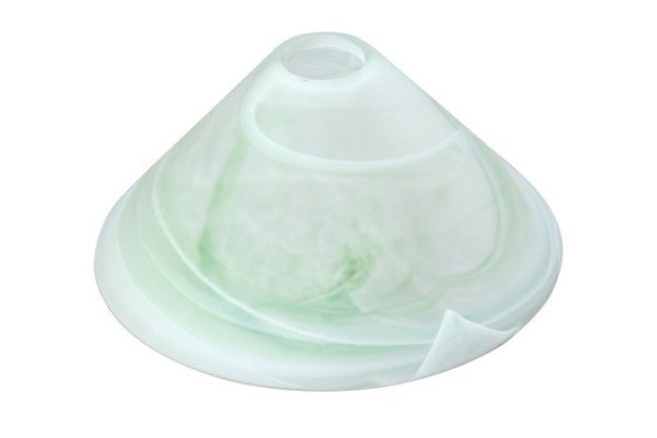 Плафон Cono Alabastro Verde E14, Стекло
