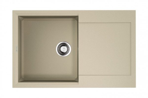 Мойка врезная с крылом OMOIKIRI Sakaime 79-SA 4993278, бежевый 79х50х20 см