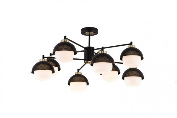 Люстра EUROSVET Nocciola 36 кв.м., 76.5x35.5x76.5 см, E27