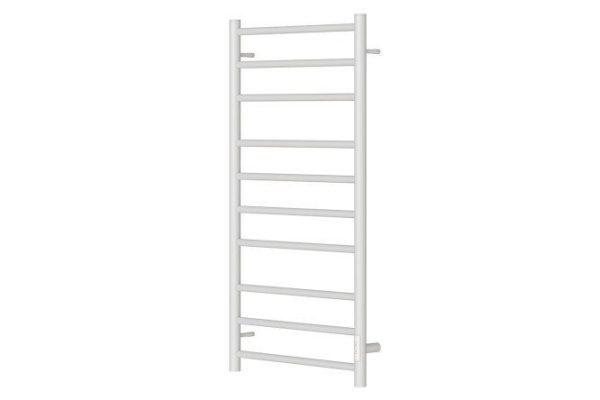 Полотенцесушитель электрический POINT Аврора П10, белый PN10850W 53.2х100х8.7 см