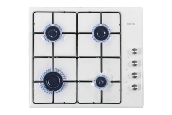 Газовая варочная панель SIMFER H60Q40W470 59 см