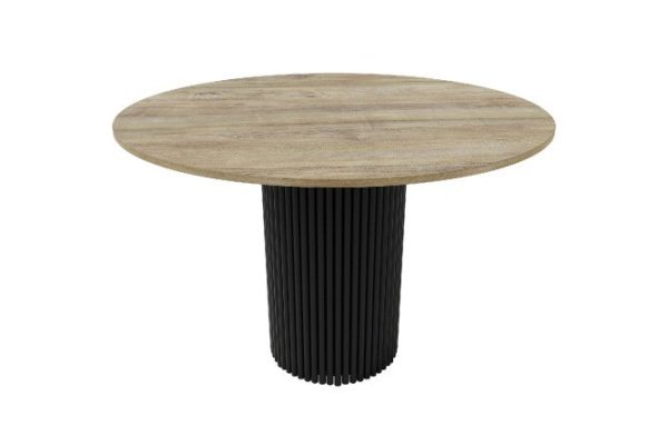 Стол Trubis Wood с трубчатым подстольем 110х75х110 см