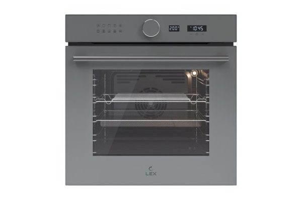 Электрический духовой шкаф LEX EDM 1001 ONE GR, серый 59.5х59.5х57.5 см