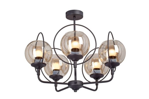 Люстра V3964-1/3PL 15 кв.м., 56x46x56 см, E27