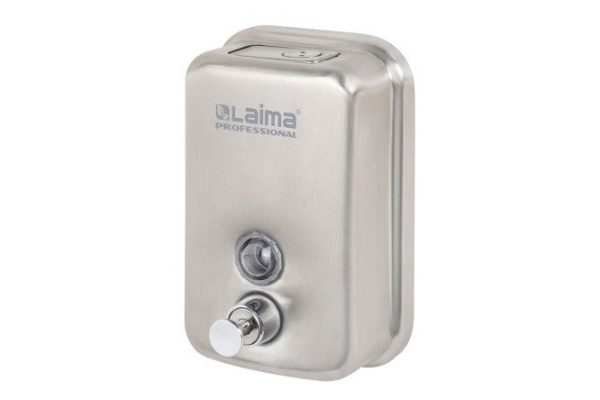 Дозатор для жидкого мыла Professional Inox 605396 настенный 500 мл, Нержавеющая сталь, крепление Шуруп