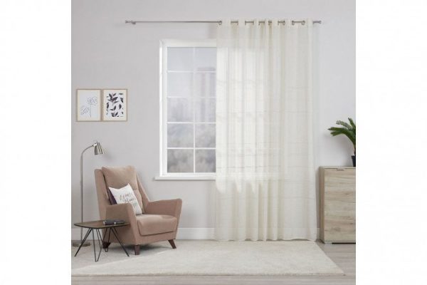 Тюль на люверсах ESTUDI BLANCO Didier 250х280 см, 1 шт.