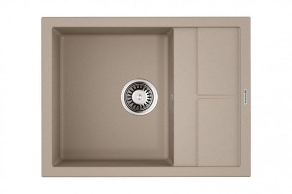 Мойка врезная с крылом OMOIKIRI Sumi 65-SA 4993672, бежевый 65х50х20 см