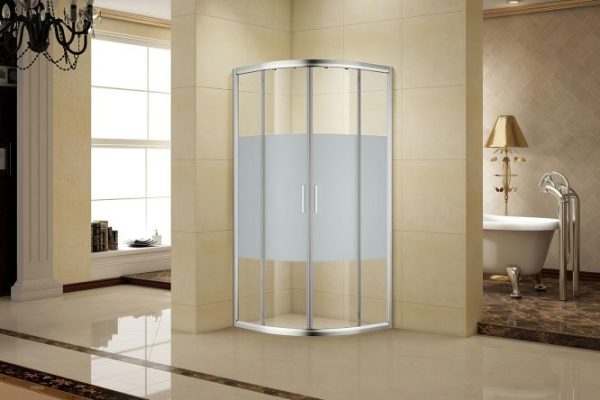 Душевое ограждение настенное AQUANET Practic AE10-Q-90x90U-CP