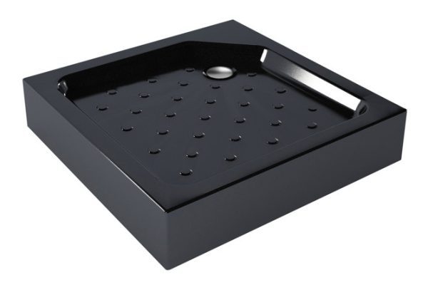 Поддон универсальный MELODIA DELLA VITA Square MTYSQ9090Bk 90х16 см