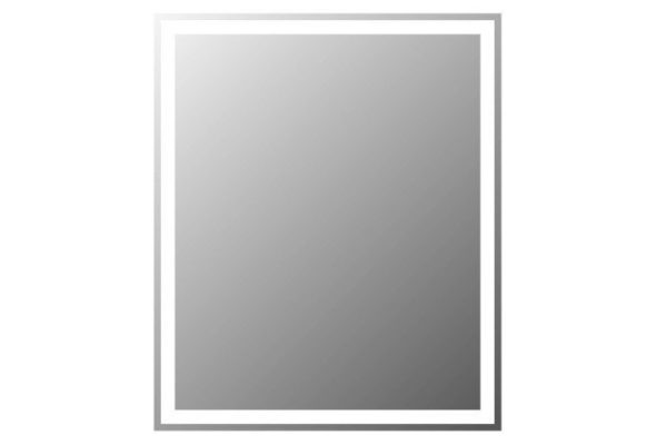 Зеркало с подсветкой SPC-GRT-500-600-LED-BTN 50х60х3 см