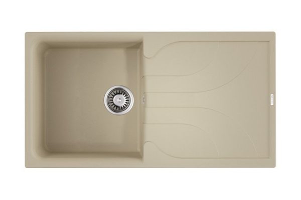 Мойка врезная с крылом OMOIKIRI Yasugata 100-BE 4993845 100х50х21 см