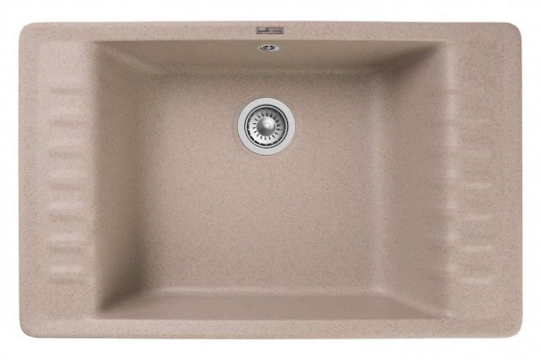 Мойка с крылом GRANFEST Quarz GF-ZW-71 76х48х17.8 см