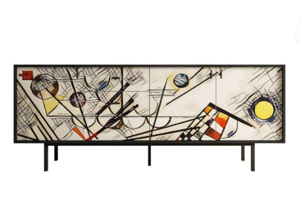 Комод Emerson by Kandinsky с 3 дверками и 3 ящиками
