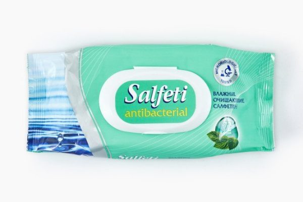 Влажные салфетки универсальные Salfeti