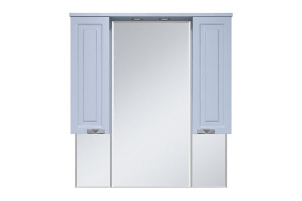 Зеркало-шкаф Терра 90 П-Тер02090-0501 c LED-подсветкой 90х100х16 см, Универсальный