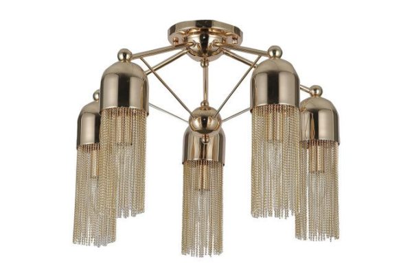 Люстра потолочная FAVOURITE Zaria 15 кв.м., 54x34x54 см, E14