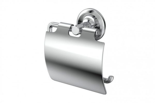 Держатель с крышкой для туалетной бумаги настенный DROP FOR-DP015 Нержавеющая сталь