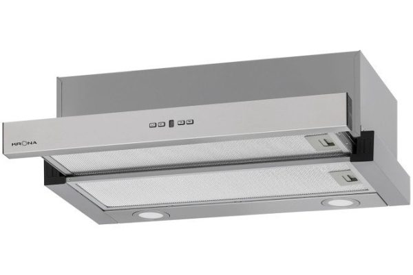 Вытяжка KRONAsteel Kamilla TK 600 inox KRHD258 цвет нержавеющая сталь, 59.6х20х31.3 см