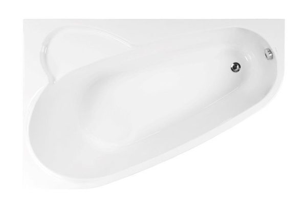 Ванна пристенная VAGNERPLAST Selena VPBA163SEL3LX-04 Left 160x105 см