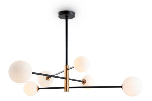 Светильник потолочный FREYA Modern Sphirity 15 кв.м., 98x58x98 см, G9