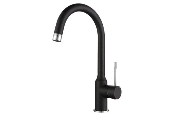 Смеситель для кухни RIVELATO Garda 1923502 antracite cromo