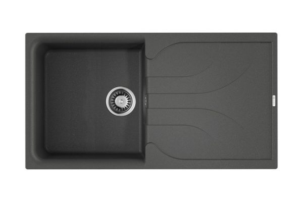 Мойка врезная с крылом OMOIKIRI Yasugata 100-PL 4993851 100х50х21 см