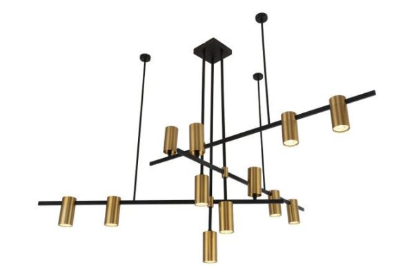 Люстра на штанге STILFORT Ausver 32 кв.м., 138x91x138 см, GU10