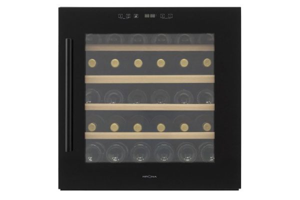 Винный шкаф Baden 60/30 BL KRWF002, чёрный