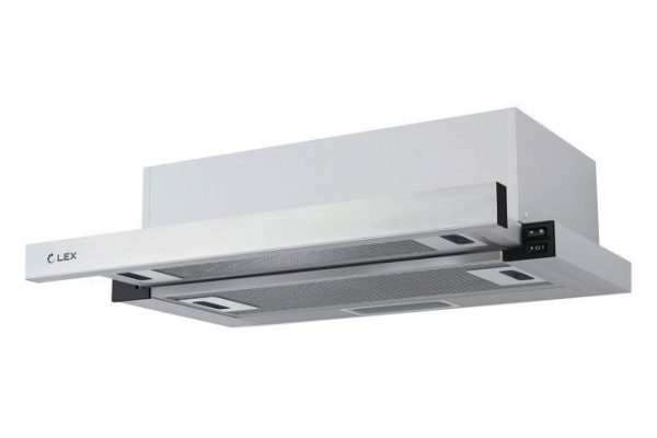 Вытяжка LEX Hogan 600 Inox цвет нержавеющая сталь, 60х16х28 см