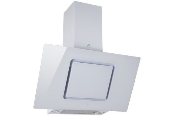 Вытяжка MBS Camellia 190 glass white цвет белый, 90х97х41.7 см