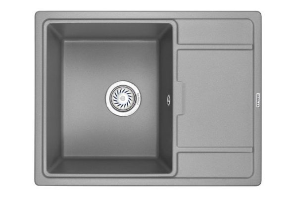 Мойка врезная с крылом GRANULA 6503 65х50х20 см