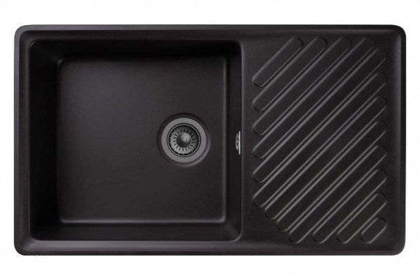 Мойка с крылом GRANFEST Quarz GF-ZL-53 86х48х17.8 см