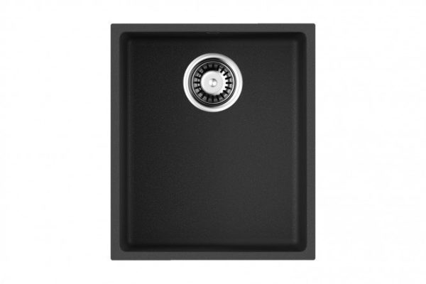 Мойка врезная OMOIKIRI Bosen 38-U-BL 4993157, чёрный 38х44х20 см