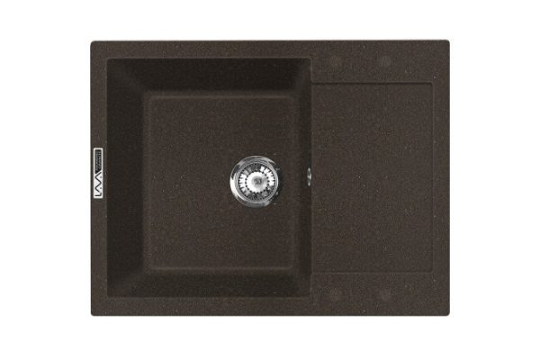 Мойка врезная с крылом LAVA L7.CFF 62х50х20 см