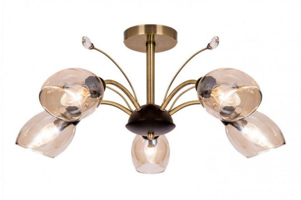 Люстра CITILUX Комета 16 кв.м., 62x24.5x62 см, E14
