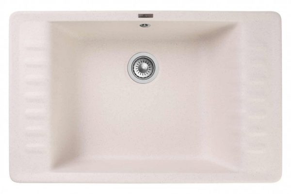 Мойка с крылом GRANFEST Quarz GF-ZW-71 76х48х17.8 см
