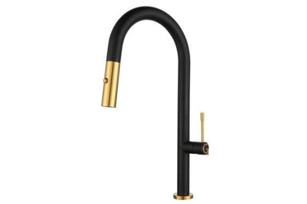 Смеситель для кухни RIVELATO Asti 3972500 antracite oro