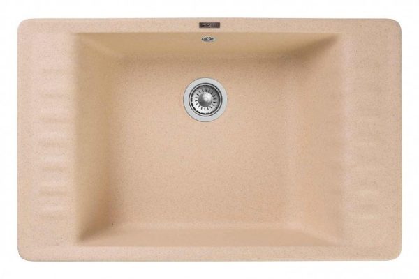 Мойка с крылом GRANFEST Quarz GF-ZW-71 76х48х17.8 см