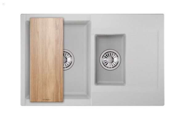 Мойка врезная GRANULA Estetica 7808 с крылом 78х50х22 см