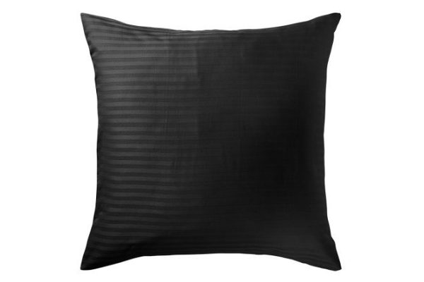 Набор наволочек Stripe Premium Black 70х70 см, Страйп-сатин, 2 шт.