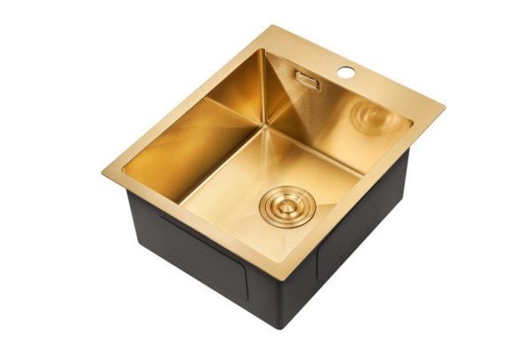 Мойка врезная MILACIO Steel Denia 41 MC.77468 51х41х22 см