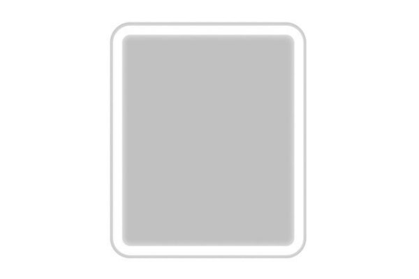 Зеркало с подсветкой SPC-MAR-500-600-LED-BTN 50х60х3 см