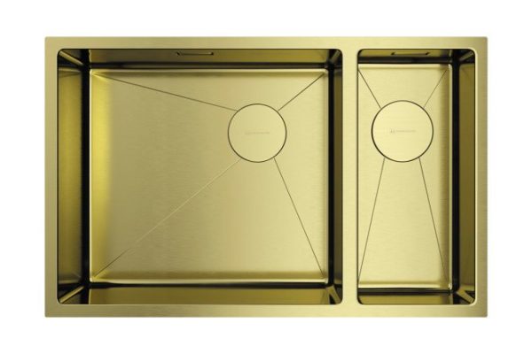 Мойка врезная OMOIKIRI Taki 69-2-U/IF-L Side-LG 4997051 69.5х44х20 см