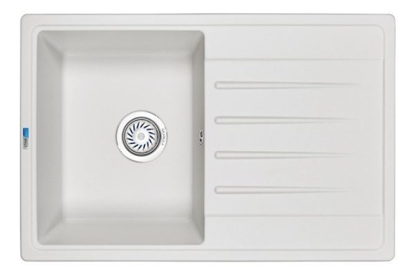 Мойка врезная с крылом GRANULA Standart 7602 76х50х19 см