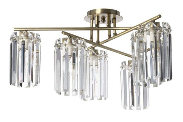 Люстра CITILUX Axis 20 кв.м., 66x31x66 см, E14