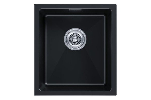 Мойка врезная PAULMARK Lumi 41UNI IT-GRANIT LU41-BLM 41х46х21 см